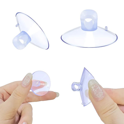 10/20pcs 35mm Clear Sucker Powerful Vacuum Mushroom Head Suction Cups Wall Hook Kitchen Bathroom Wedding Car Glass Decor San Remo Shops