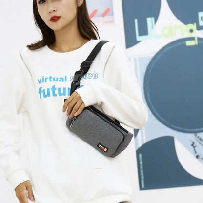Fashion Waist Bag Shoulder Crossbody Bag Oxford Packs Casual Chest Bags Women Man Belt Pouch Travel Hip Bag Sport Purses Pocket