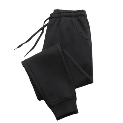 Sport Jogging Trousers Fitness Loose Fit Solid Color