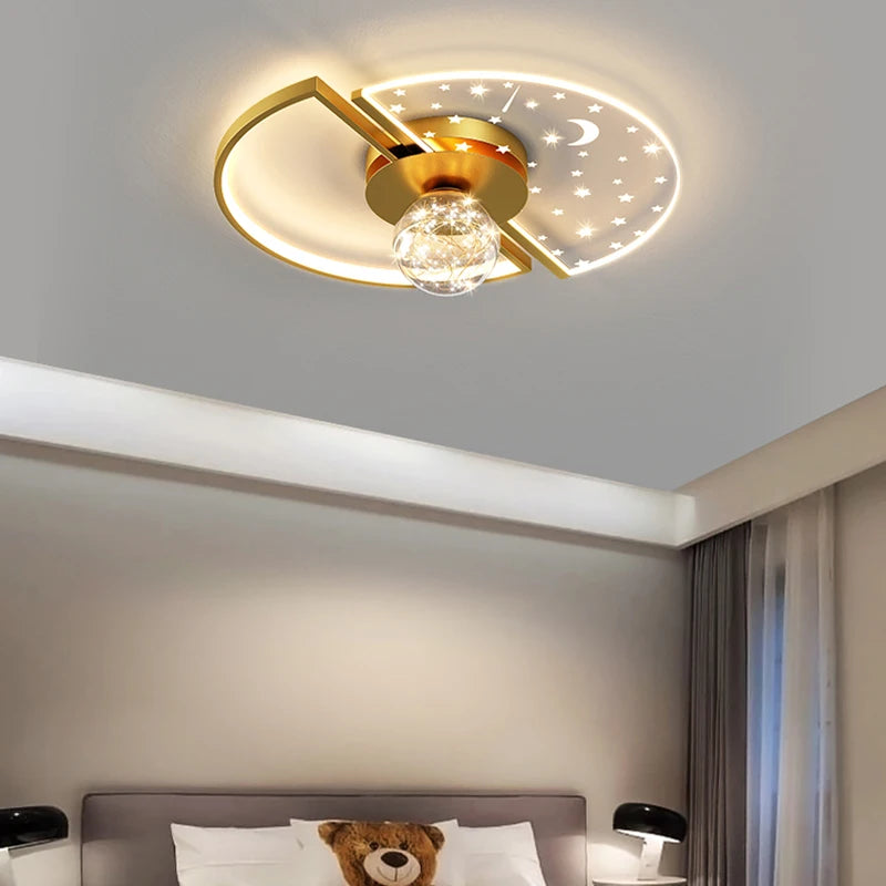 Nordic Bedroom LED Ceiling Lights Atmosphere Living Room LED Ceiling Lamp 2023 New Simple Master Bedroom Lighting Home Fixtures San Remo Shops