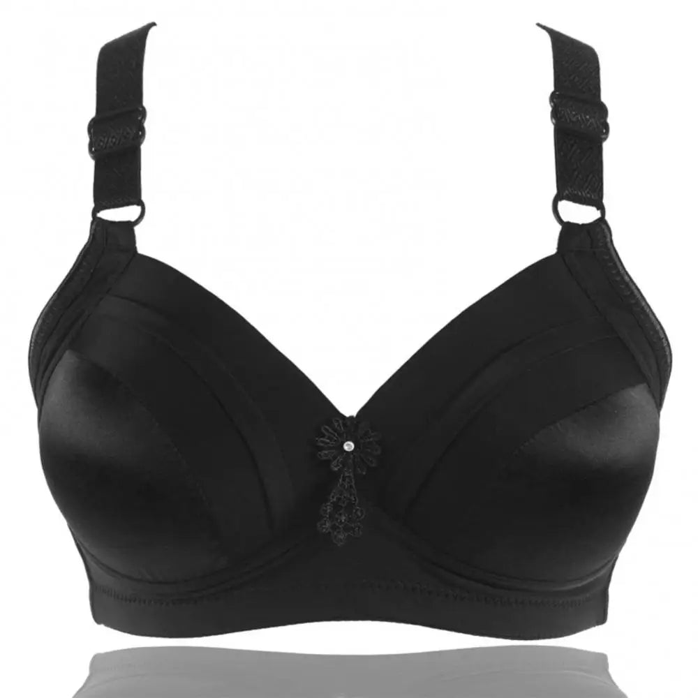 Quality C Cup Wireless Push Up Bra of Women Breathable Cotton Bralette Fashion Lingerie Wire Free Plus Size Female Intimate New