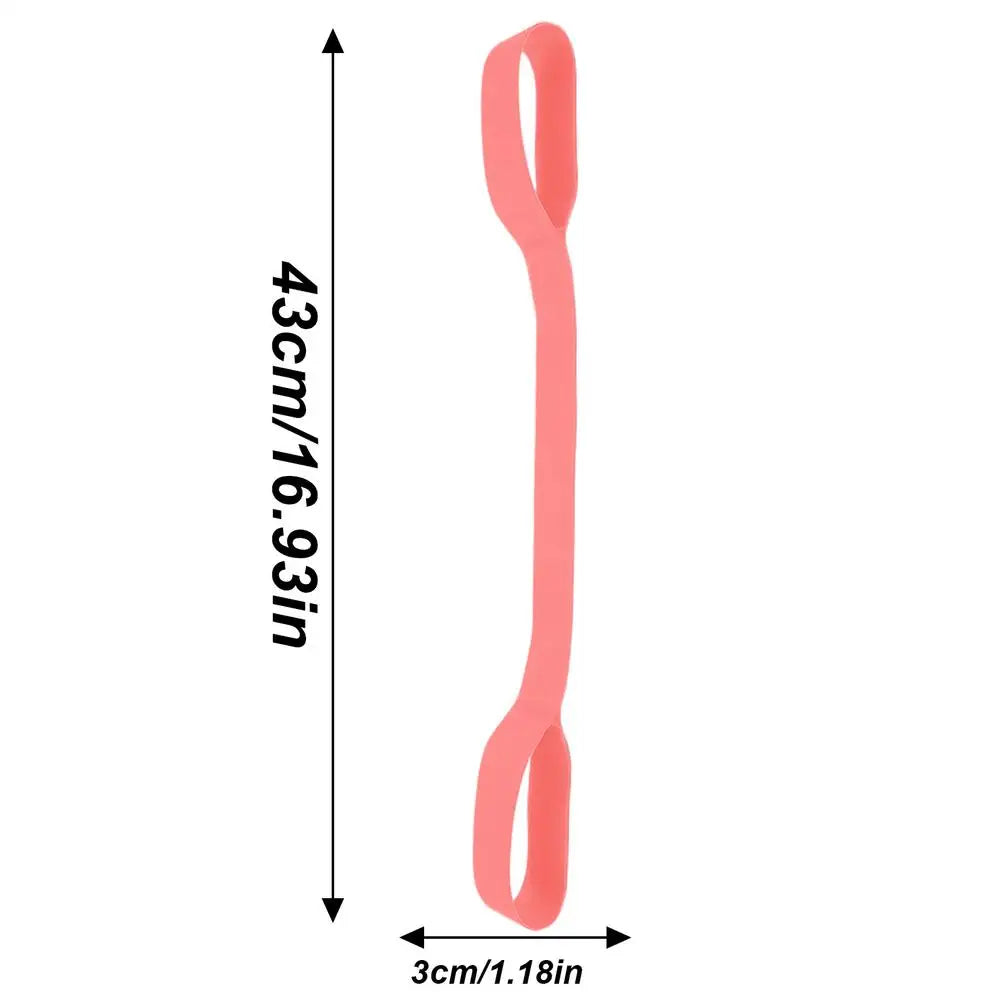 8-shaped Fitness Resistance Band Sports Workout Elastic Band Home Fitness Silicone Pull Rope Yoga Training Exercise Equipment