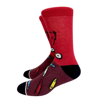 2023 neue Ankunft Anime Simpson Frauen Männer Lange Socken männer Knie-Hohe Cosplay Kalbsocken Erwachsene Persönlichkeit Hip Hop Weihnachtssocken