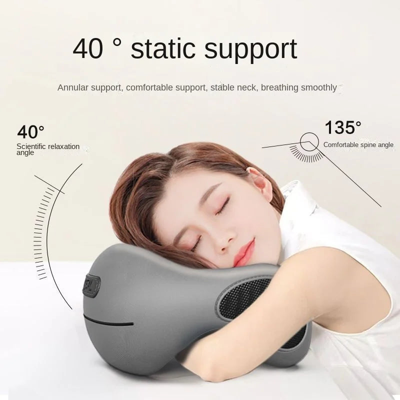 Multifunction U-Shaped Memory Foam Neck Pillow Slow Rebound Soft Travel Pillow For Sleeping Cervical Health Massage Nap Pillows San Remo Shops