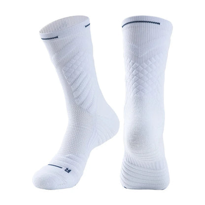 Crossborder Supply Atmungsaktive Sport-Laufsocken für Herren und Damen, 2023, Kompressions-Reiten, Radfahren, Kniestrümpfe, Basketball, Radfahren, Hockey, S