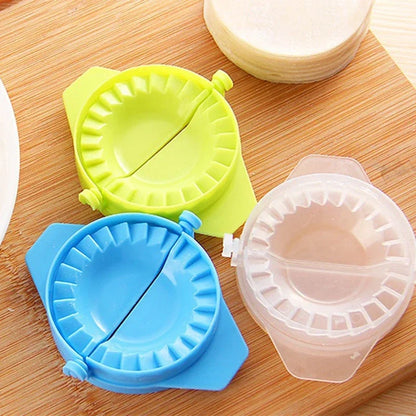 DIY Plastic Dumpling Mold Dough Press Gadgets for Cooking Dumplings Easily Ravioli Maker Jiaozi Maker Gadget Kichen Tools Set