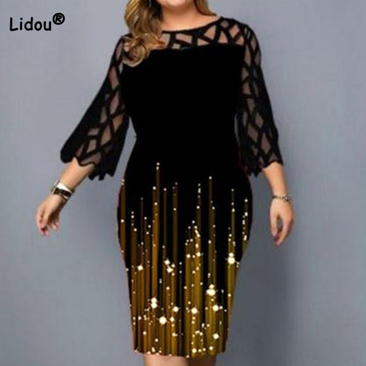 Print Midi Dress