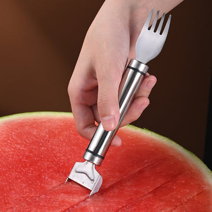 Watermelon Fork Slicer Slicing
