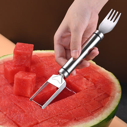 Watermelon Fork Slicer Slicing