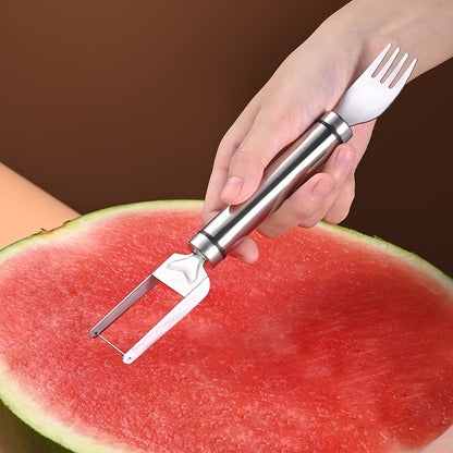 Watermelon Fork Slicer Slicing