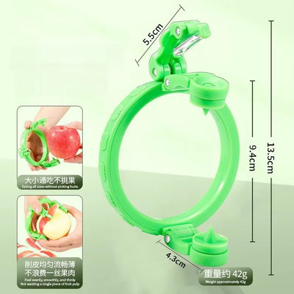 Rotating Peeler for Apple