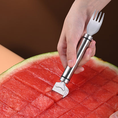 Watermelon Fork Slicer Slicing