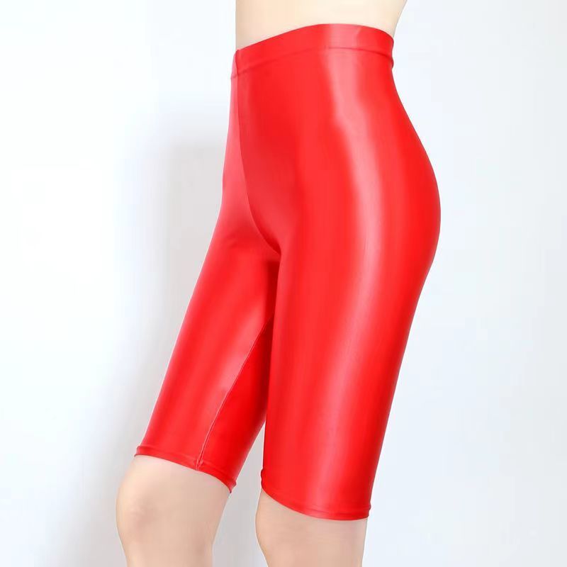 Satin  Shorts  Glossy