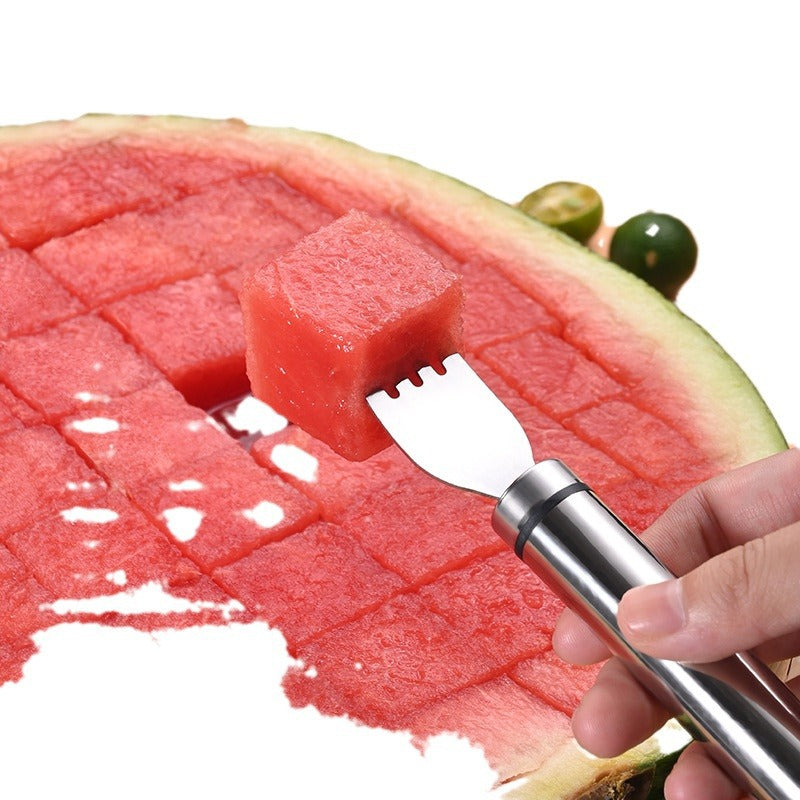 Watermelon Fork Slicer Slicing