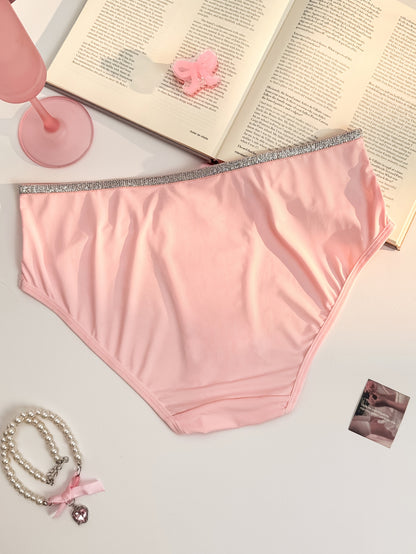 Women'S Panties with Bow Decorations