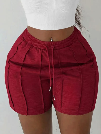 Solid Color Summer Shorts