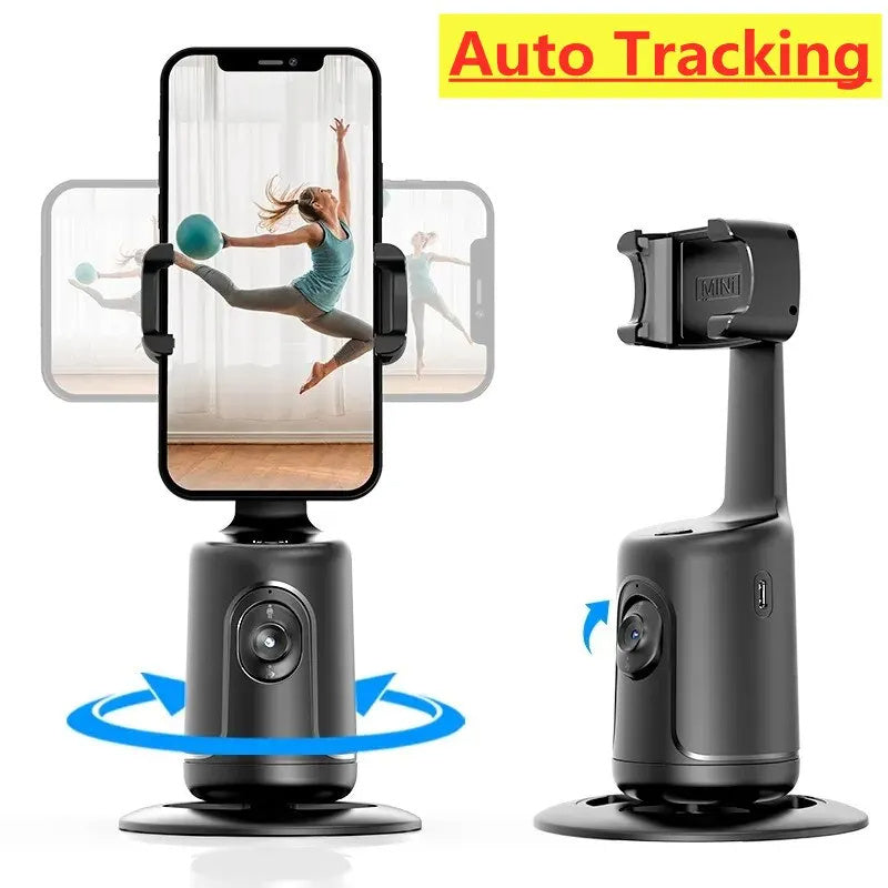 360 Auto Face Tracking Gimbal AI Smart Gimbal Face Tracking Auto Phone Holder For Smartphone Video Vlog Live Stabilizer Tripod San Remo Shops