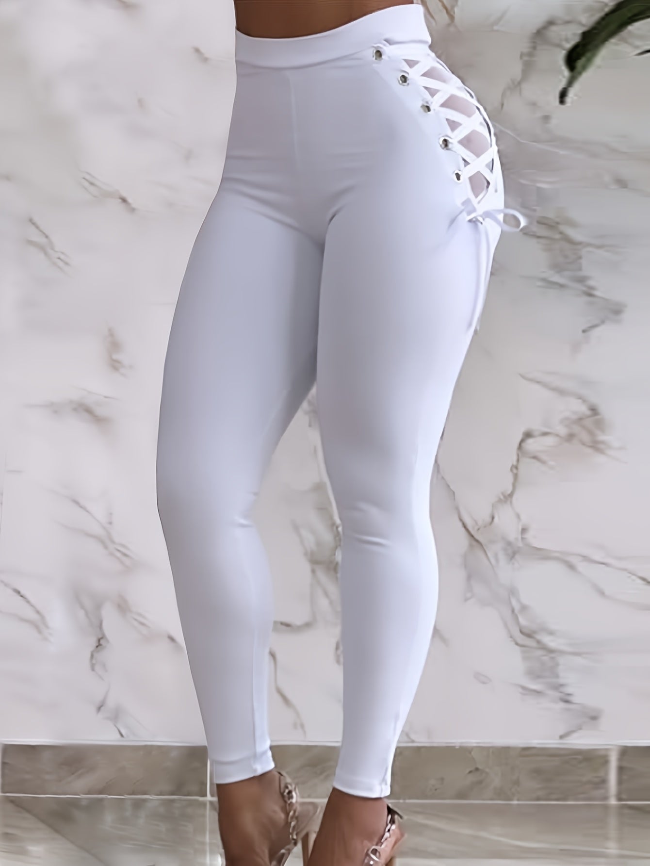 Women's Stylish Niche Design Stretchy Elastic Leggings