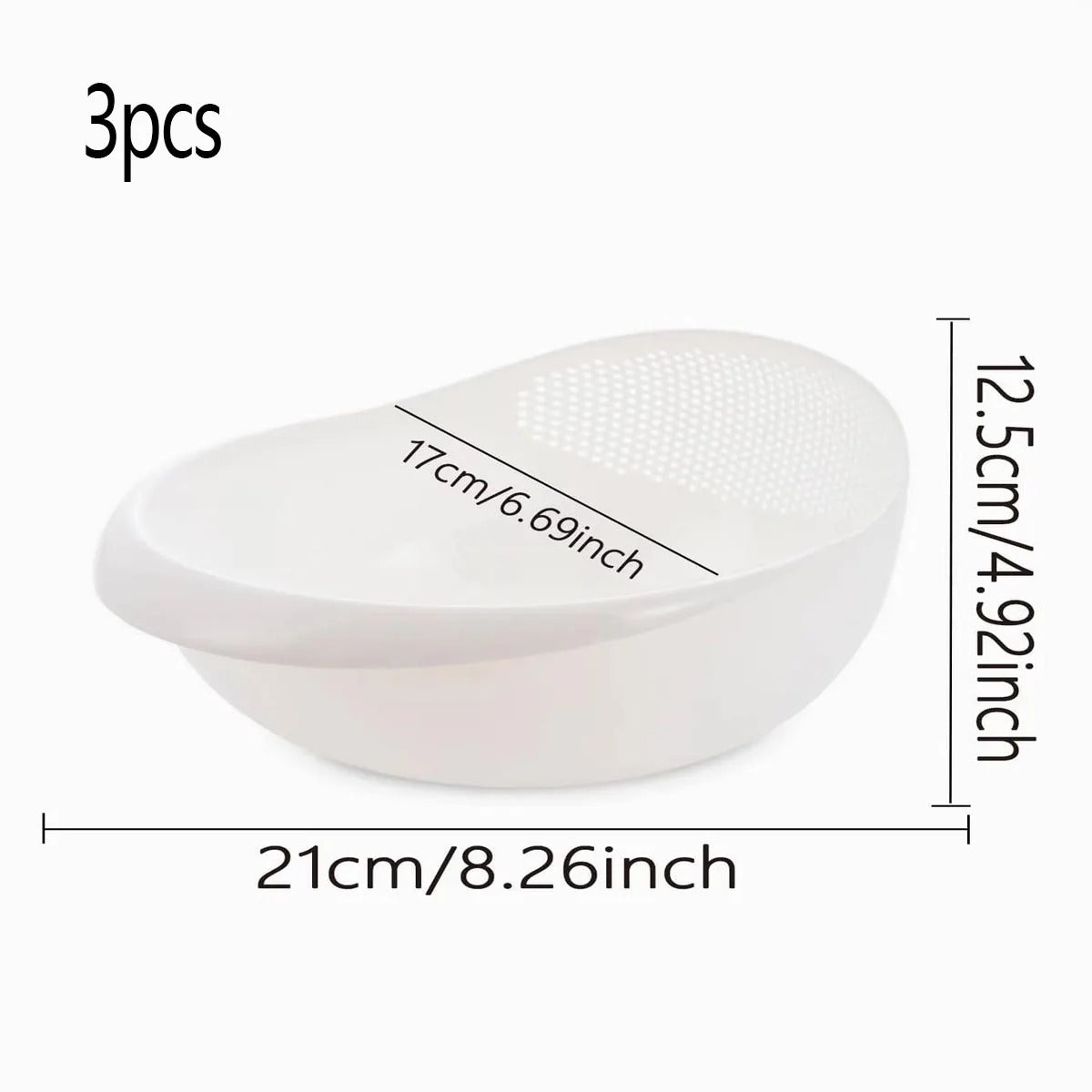 Colander Rice Bowl Drain Basket