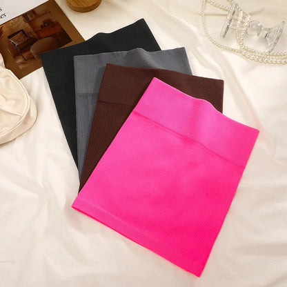 Mini Skirt Slimming Knitted