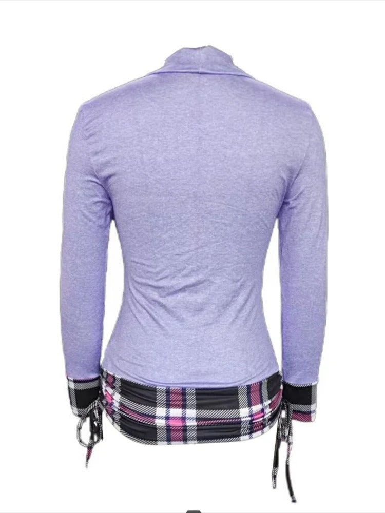 2 Pieces Set T-Shirt Slim Pants Suit Aesthetic