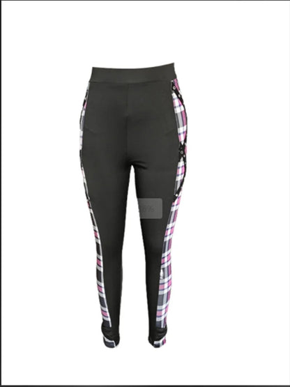 2 Pieces Set T-Shirt Slim Pants Suit Aesthetic