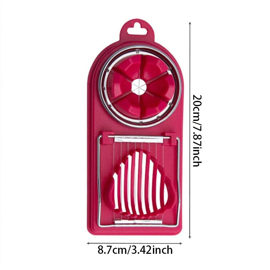 egg cutter 2-in-1 stainless steel wire