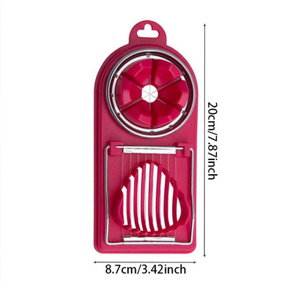 egg cutter 2-in-1 stainless steel wire
