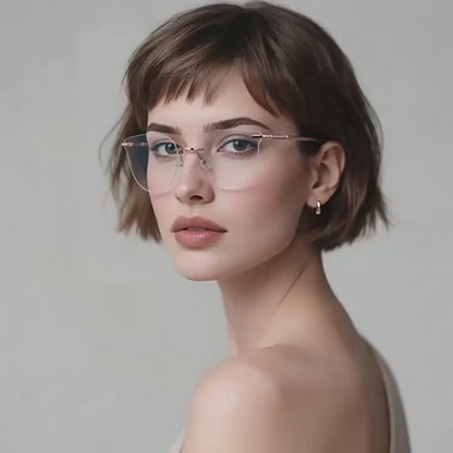 Woman Reading Glasses Anti-Blue Light