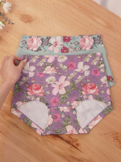 7pcs Plus Size Panties Multi Color