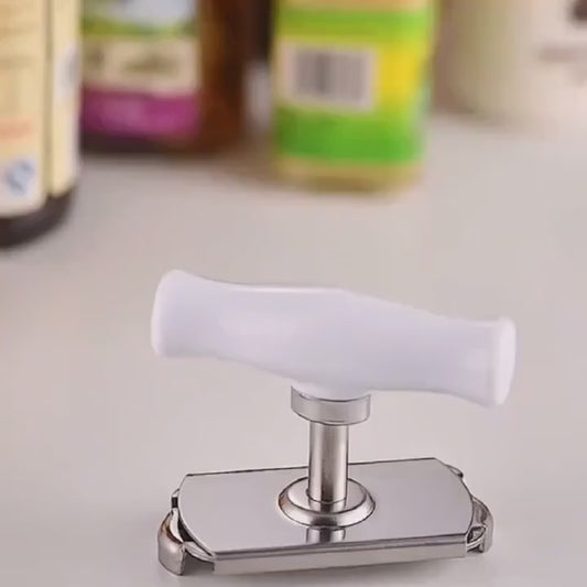 Rotary Lids Off Jar Opener Adjustable Bottle Cap Opener