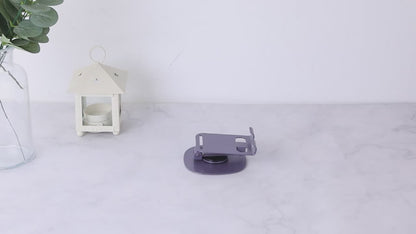 Phone Stand: 360-Degree Rotating Base