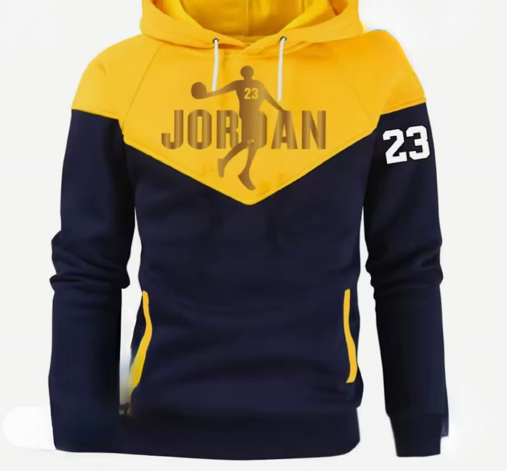 Loose hoodies for men in autumn and winter,