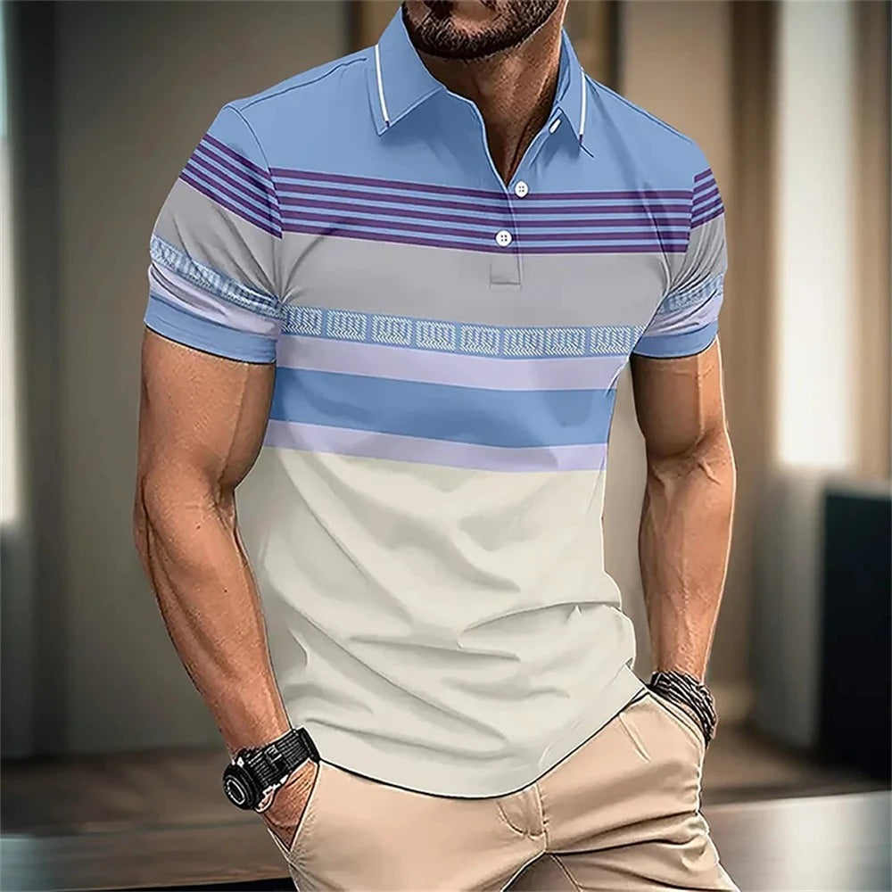 Striped Polo Shirt