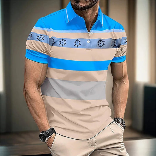 Striped Polo Shirt