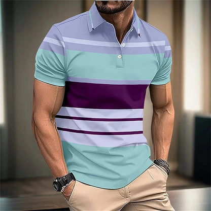 Striped Polo Shirt