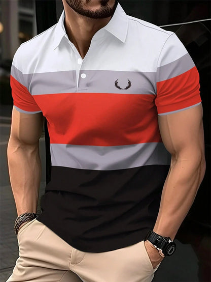 Striped Polo Shirt
