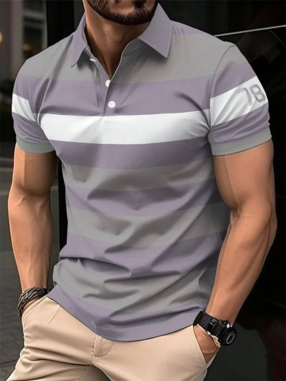 Striped Polo Shirt
