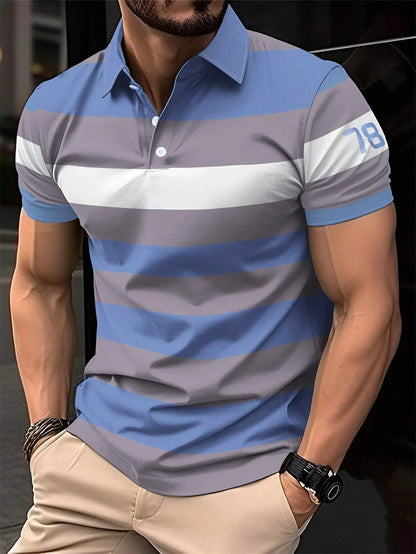 Striped Polo Shirt