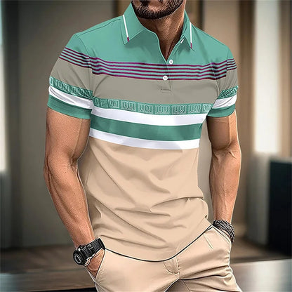 Striped Polo Shirt